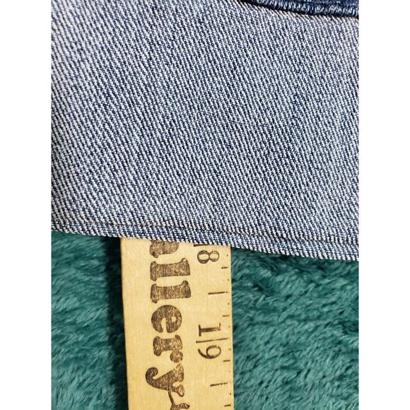Gloria Vanderbilt Jeans Size 10 Womens Blue Pants Stretch Belted Cuff Capri NWT - Picture 10 of 16